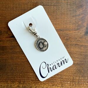 NWT Silpada Sterling Silver Letter A Initial Charm